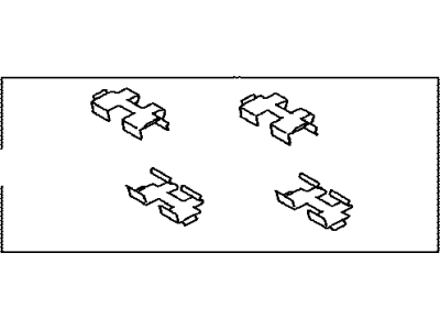 Toyota 04947-0R011 Fitting Kit, Disc Brake