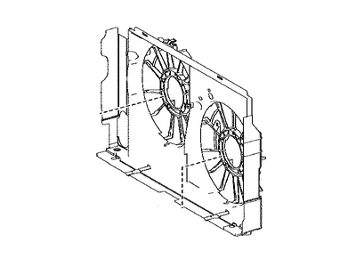 Toyota 16711-0V210 SHROUD, Fan