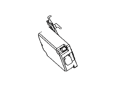 Toyota 897A0-0R020 Receiver Assembly, Door