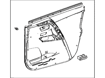 Toyota 67620-0R101-C2 Panel Assembly, Front Door