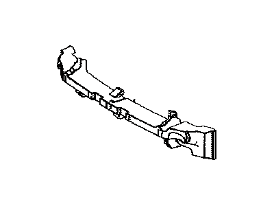 Toyota 52614-0R070 ABSORBER, Front Bumper