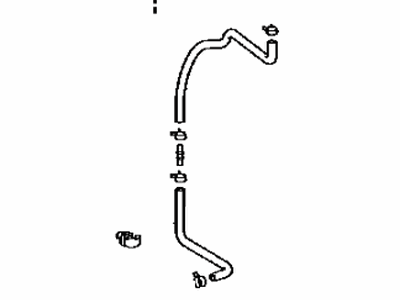 Toyota 23830-0V120 Hose Assembly, Fuel VAPO