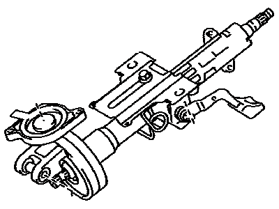 Toyota 4520A-0R020 Column Sub-Assembly, ELE