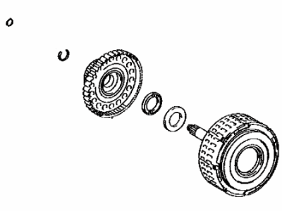 Toyota 35650-0R011 Clutch Assembly, Direct