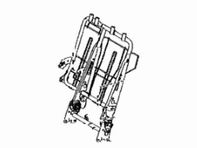 Toyota 71018-0R050 Frame Sub-Assembly, Rr S