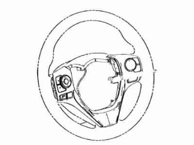 Toyota 84250-0R211-C0 Switch Assembly, Steering