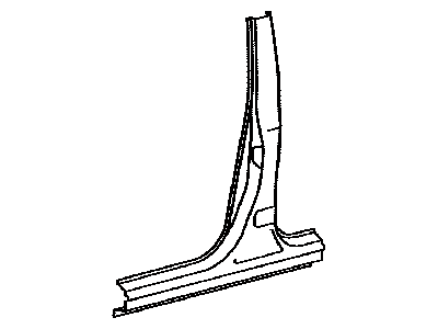 Toyota 61312-0R030 Pillar, Center Body, Outer