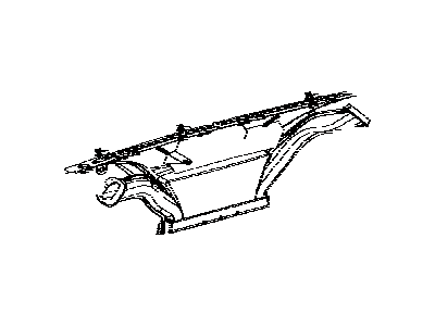 Toyota 55950-0R030 Nozzle Assembly, DEFROST