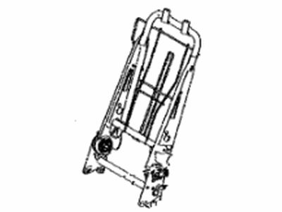 Toyota 71017-0R060 Frame Sub-Assembly, Rear Seat