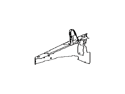 Toyota 53706-42020 Member Sub-Assembly, Front