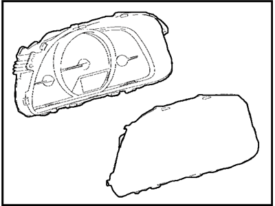 Toyota 83800-0R390 Meter Assembly, Combination