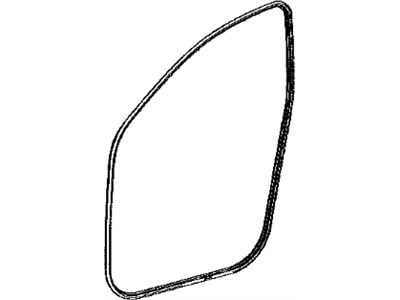 Toyota 62312-0R030 WEATHERSTRIP, Front Door