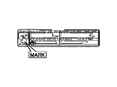 Toyota 74528-0R010 Label, Back Door Caution