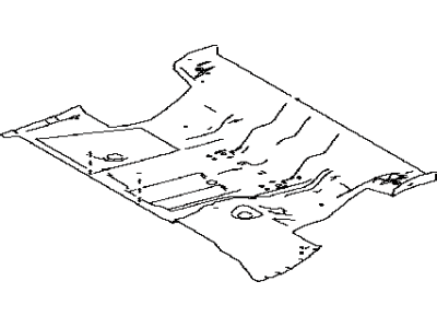 Toyota 58211-0R011 Pan, Center Floor