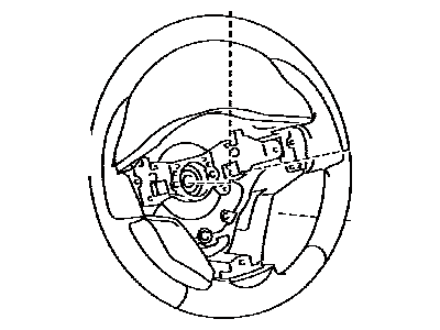 2013 Toyota RAV4 Steering Wheel - 45100-0R120-C0