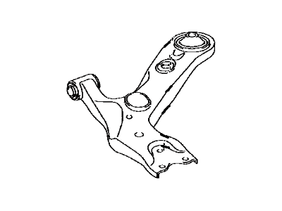 Toyota 48068-0R030 Front Suspension Control Arm Sub-Assembly, No.1 Right