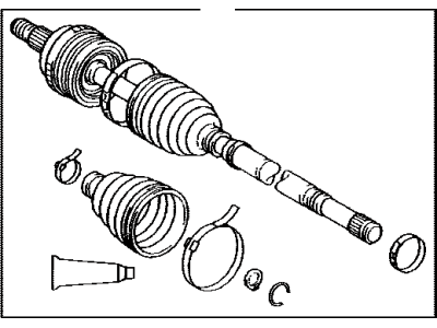 2004 Scion xB Axle Shaft - 43460-59045