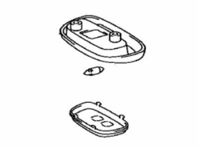 Toyota 81260-20280 Lamp Assembly, Map