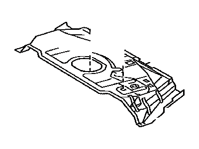 Toyota 58211-52130 Pan, Center Floor