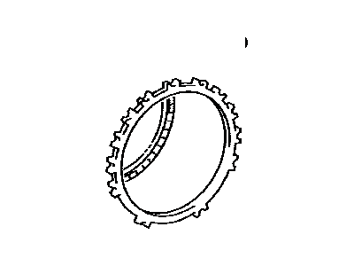 Toyota 34625-52081 Flange, 2nd Coast & Overdrive Brake