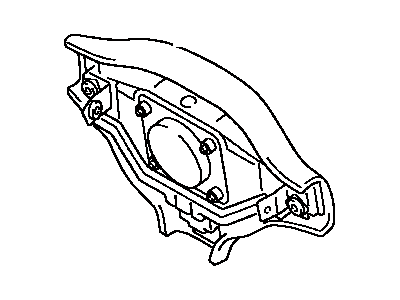 Toyota 45130-52230-B0 Button Assy, Horn