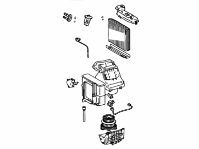 Toyota 87030-52390 Blower Assy, Air Conditioner