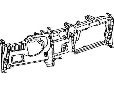 Toyota 55310-74030-C0 Panel Assembly, Instrument