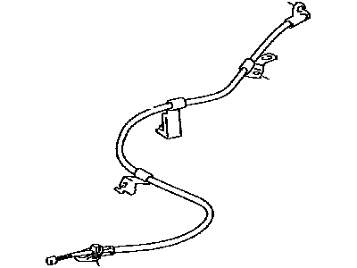 2005 Scion xA Parking Brake Cable - 46420-52010