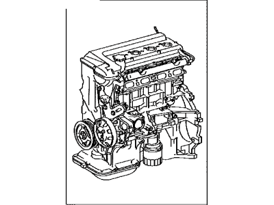 Toyota 19000-21240 Engine Assembly, Partial