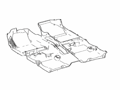 Toyota 58510-47571-C1 CARPET ASSY, FLOOR