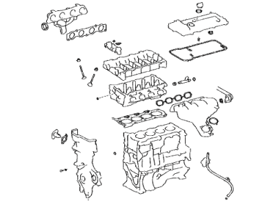 Toyota 04112-37382 GASKET KIT, ENGINE V