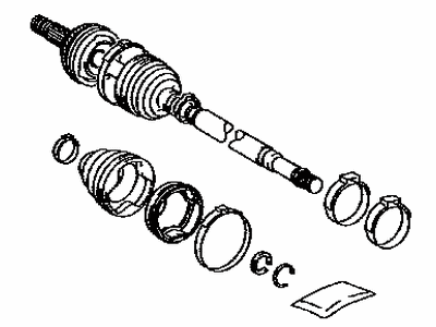 2020 Toyota Corolla Axle Shaft - 43460-49427