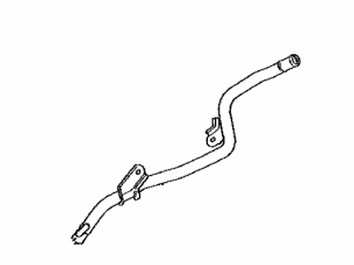 2016 Toyota Prius Coolant Reservoir Hose - 16268-37110