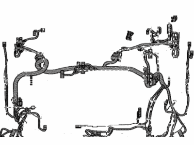 Toyota 82111-4E721 Wire, Engine Room Ma