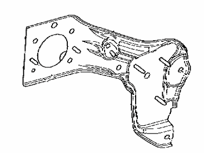 Toyota 55172-47030 Base, Brake Pedal Support