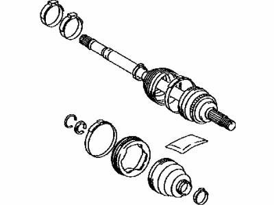 2021 Toyota Corolla Axle Shaft - 43470-80407