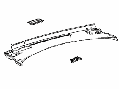 Toyota 55300-47320-C0 Panel Assembly, Instrument