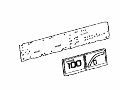 Toyota 83862-47R60 Plate, Combination M