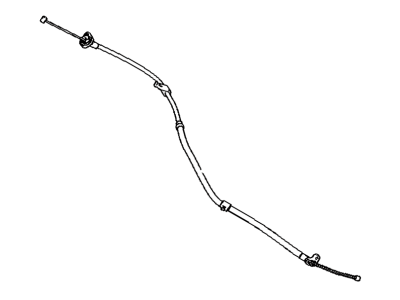 Toyota Highlander Parking Brake Cable - 46430-48140