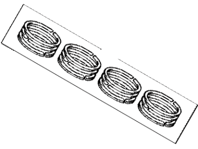 Scion Piston Ring Set - 13011-47030
