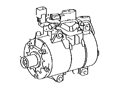 Toyota Pickup A/C Compressor - 88320-35081