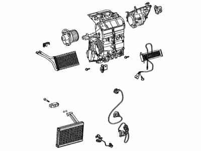 Toyota 87010-74170 Unit Assembly, Air CONDI