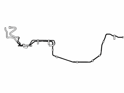 Toyota 77261-74020 Tube, Fuel Tank To Canister
