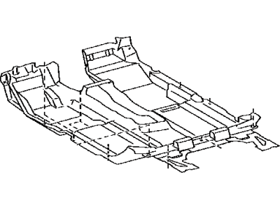 Toyota 58510-0C541-C0 Carpet Assembly, Floor