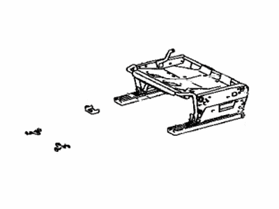 Toyota 72010-74040 ADJUSTER Assembly, Front Seat