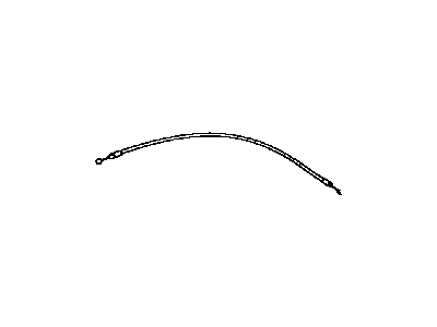 Toyota 69750-52110 Cable Assembly, Front Door