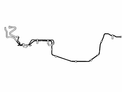 Toyota 77251-74040 Tube, Fuel Main