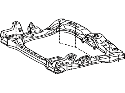 2013 Toyota Camry Front Cross-Member - 51100-06191