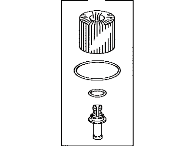 Toyota 04152-40060 Element Kit, Oil Filter