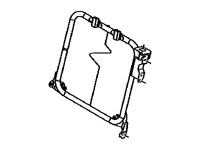 Toyota 71018-42170 Frame Sub-Assembly, Rear Seat